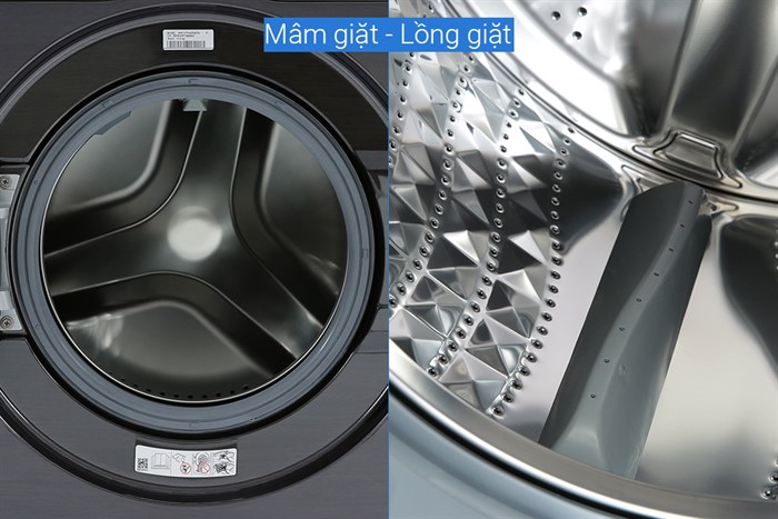 Máy Giặt Cửa Trước Samsung Inverter 10kg WW10TP44DSB/SV